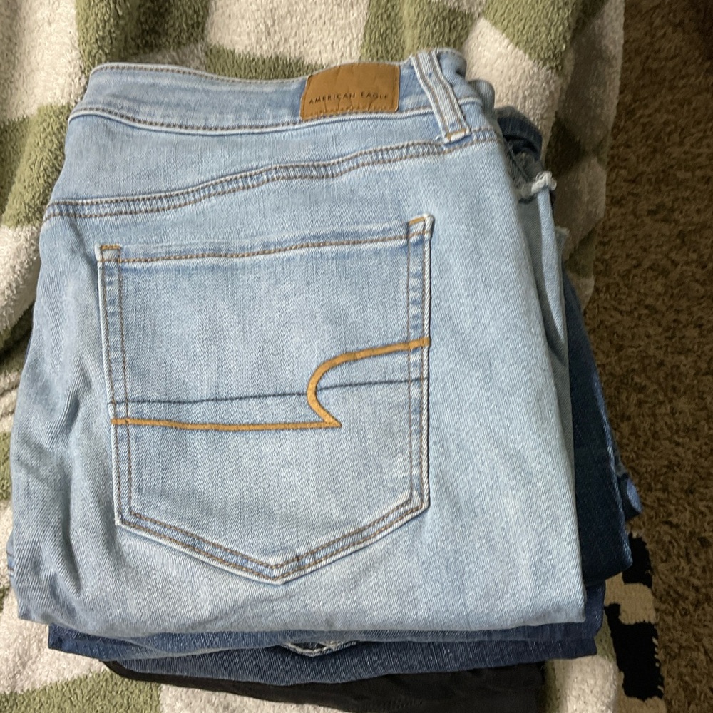 American Eagle Outfitters Sky Blue Women's Jeans